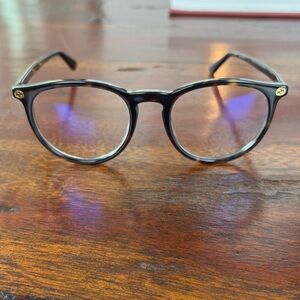 Gucci Havana Tortoise Round Frames